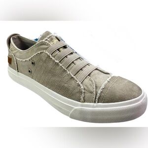Blowfish Women's Beige Canvas Sneakers